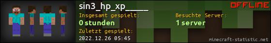 Benutzerleisten 560x90 für sin3_hp_xp_____