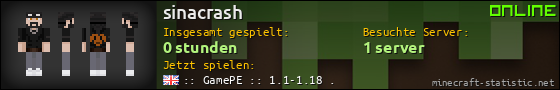 Benutzerleisten 560x90 für sinacrash