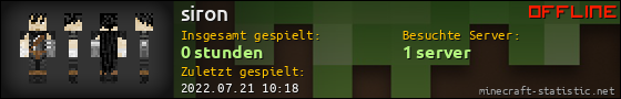 Benutzerleisten 560x90 für siron