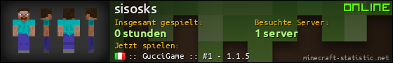 Benutzerleisten 560x90 für sisosks