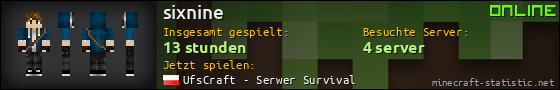 Benutzerleisten 560x90 für sixnine