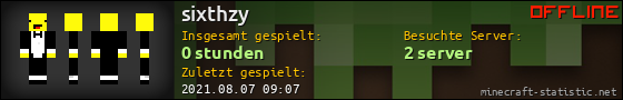 Benutzerleisten 560x90 für sixthzy