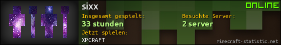 Benutzerleisten 560x90 für sixx