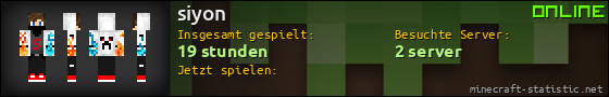 Benutzerleisten 560x90 für siyon
