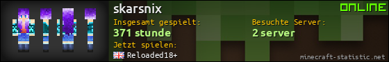 Benutzerleisten 560x90 für skarsnix