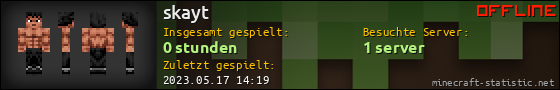 Benutzerleisten 560x90 für skayt