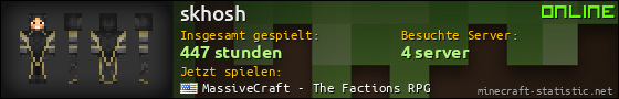 Benutzerleisten 560x90 für skhosh