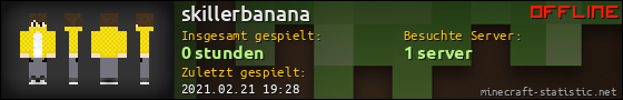 Benutzerleisten 560x90 für skillerbanana