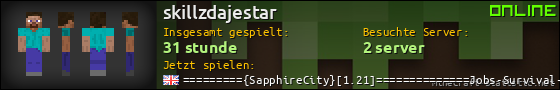 Benutzerleisten 560x90 für skillzdajestar