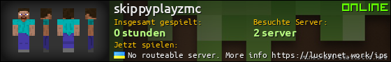 Benutzerleisten 560x90 für skippyplayzmc