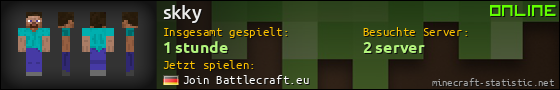 Benutzerleisten 560x90 für skky