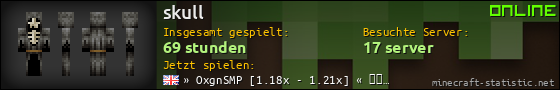 Benutzerleisten 560x90 für skull