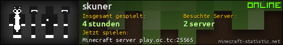 Benutzerleisten 560x90 für skuner