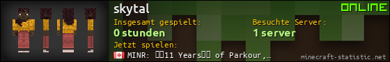 Benutzerleisten 560x90 für skytal
