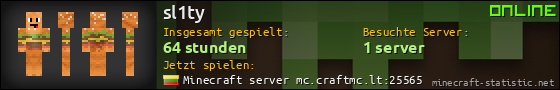 Benutzerleisten 560x90 für sl1ty