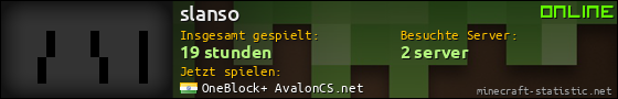Benutzerleisten 560x90 für slanso