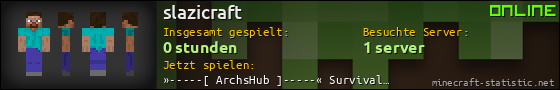 Benutzerleisten 560x90 für slazicraft