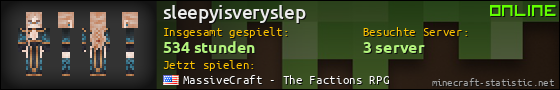 Benutzerleisten 560x90 für sleepyisveryslep