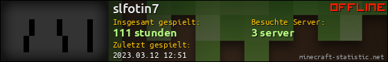 Benutzerleisten 560x90 für slfotin7