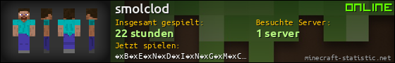 Benutzerleisten 560x90 für smolclod