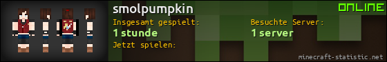 Benutzerleisten 560x90 für smolpumpkin