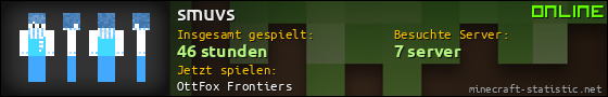 Benutzerleisten 560x90 für smuvs