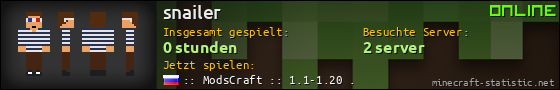 Benutzerleisten 560x90 für snailer