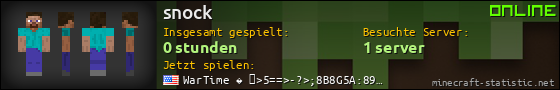 Benutzerleisten 560x90 für snock