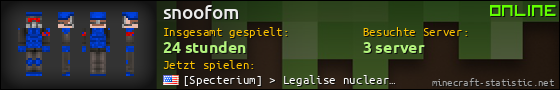 Benutzerleisten 560x90 für snoofom