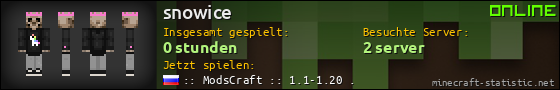 Benutzerleisten 560x90 für snowice