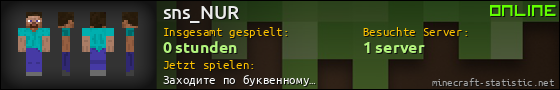 Benutzerleisten 560x90 für sns_NUR