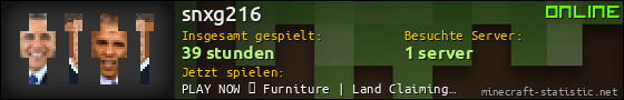 Benutzerleisten 560x90 für snxg216