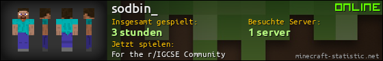 Benutzerleisten 560x90 für sodbin_