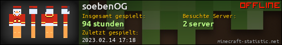 Benutzerleisten 560x90 für soebenOG