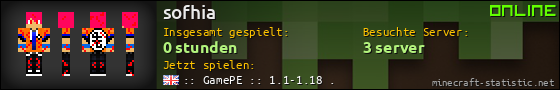 Benutzerleisten 560x90 für sofhia
