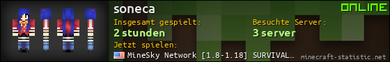 Benutzerleisten 560x90 für soneca
