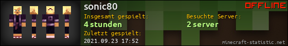 Benutzerleisten 560x90 für sonic80