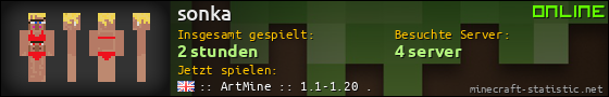 Benutzerleisten 560x90 für sonka