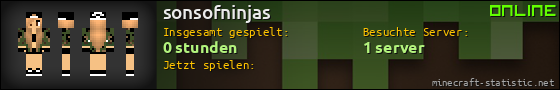 Benutzerleisten 560x90 für sonsofninjas