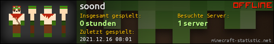 Benutzerleisten 560x90 für soond