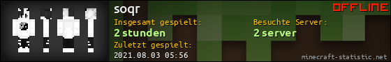 Benutzerleisten 560x90 für soqr