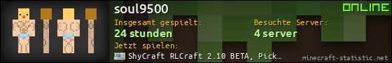 Benutzerleisten 560x90 für soul9500