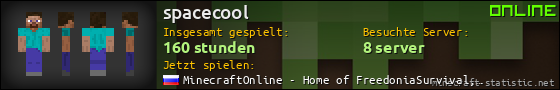 Benutzerleisten 560x90 für spacecool