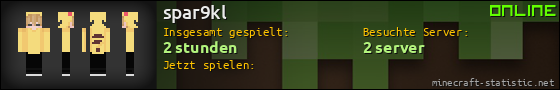 Benutzerleisten 560x90 für spar9kl