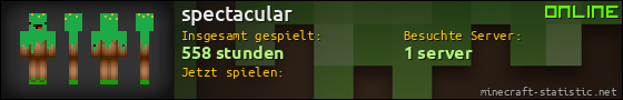 Benutzerleisten 560x90 für spectacular