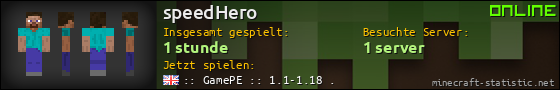 Benutzerleisten 560x90 für speedHero