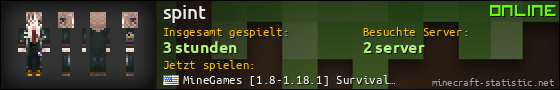 Benutzerleisten 560x90 für spint