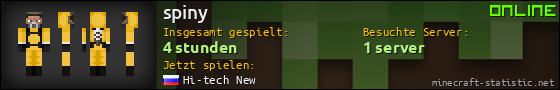 Benutzerleisten 560x90 für spiny