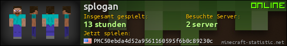 Benutzerleisten 560x90 für splogan