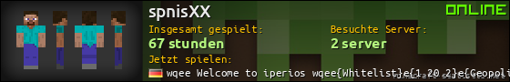 Benutzerleisten 560x90 für spnisXX